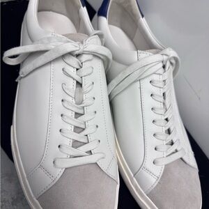 Vince White and Gray Men's Sneakers